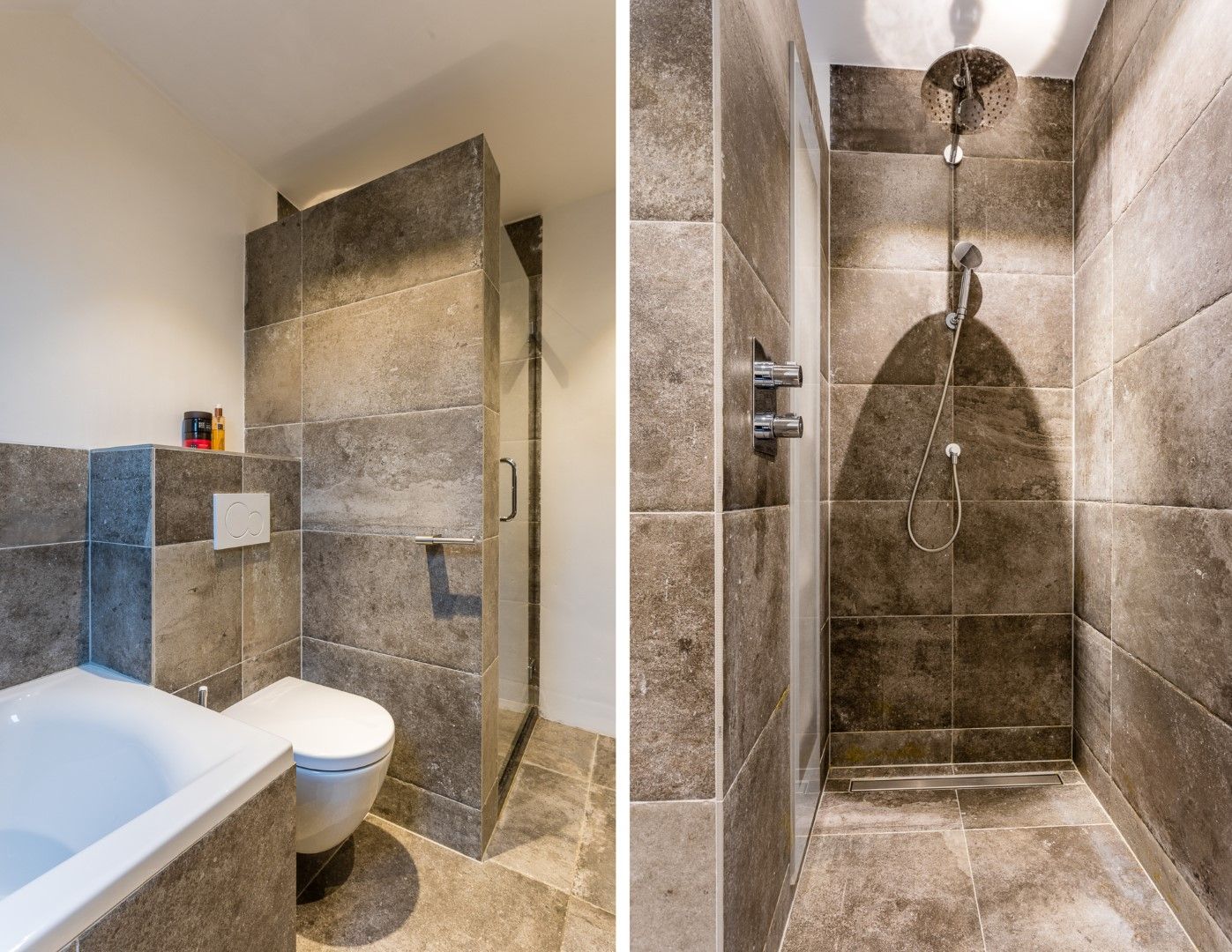 Hete avonturen in hun ruime badkamer
